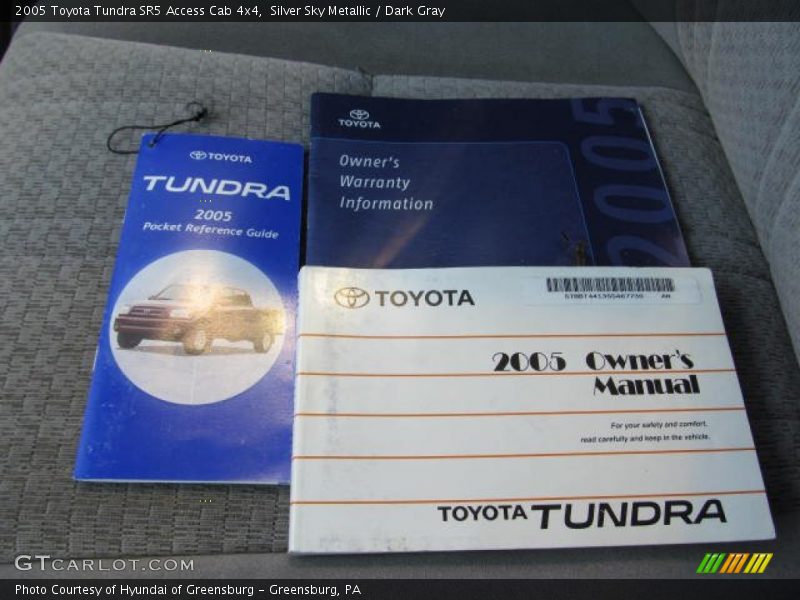 Silver Sky Metallic / Dark Gray 2005 Toyota Tundra SR5 Access Cab 4x4