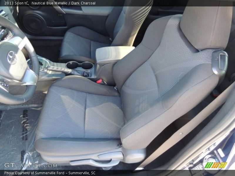 Nautical Blue Metallic / Dark Charcoal 2013 Scion tC