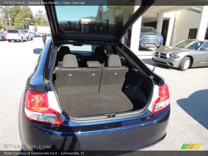 Nautical Blue Metallic / Dark Charcoal 2013 Scion tC