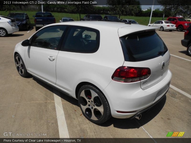 Candy White / Interlagos Plaid Cloth 2013 Volkswagen GTI 2 Door