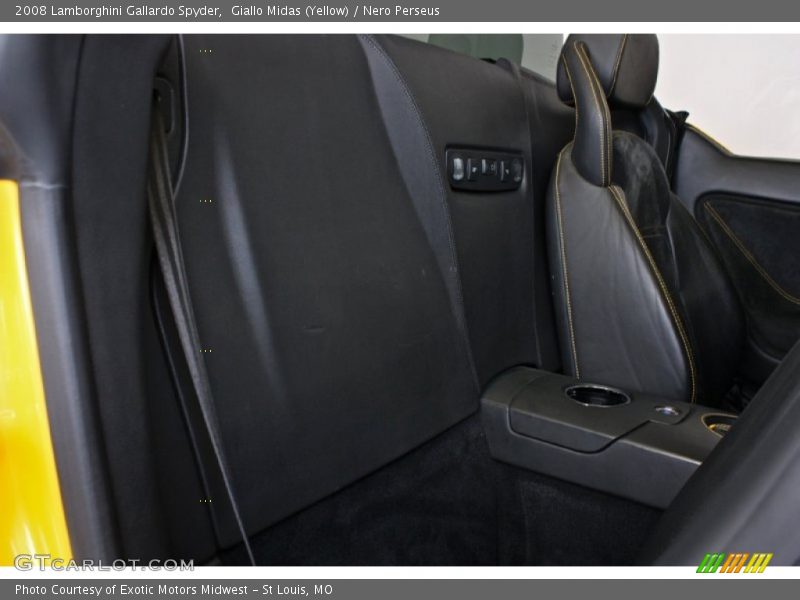 Giallo Midas (Yellow) / Nero Perseus 2008 Lamborghini Gallardo Spyder