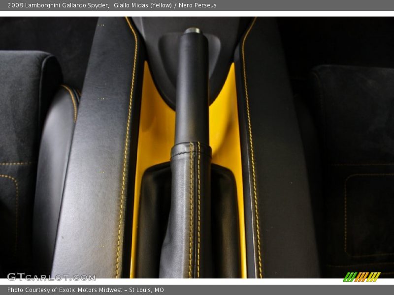Giallo Midas (Yellow) / Nero Perseus 2008 Lamborghini Gallardo Spyder