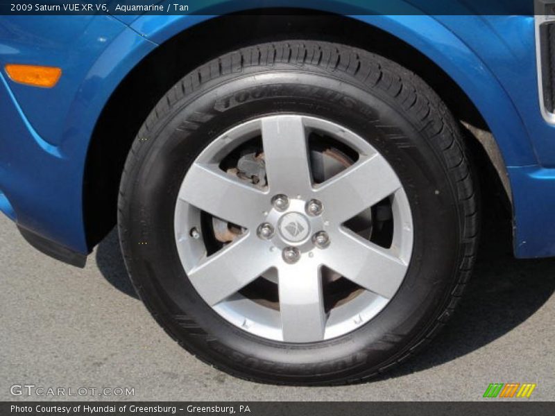 Aquamarine / Tan 2009 Saturn VUE XR V6