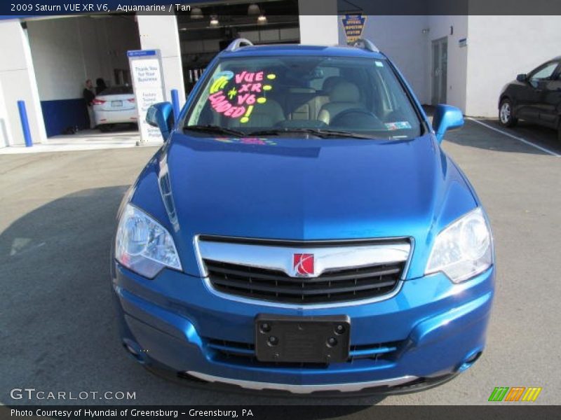 Aquamarine / Tan 2009 Saturn VUE XR V6