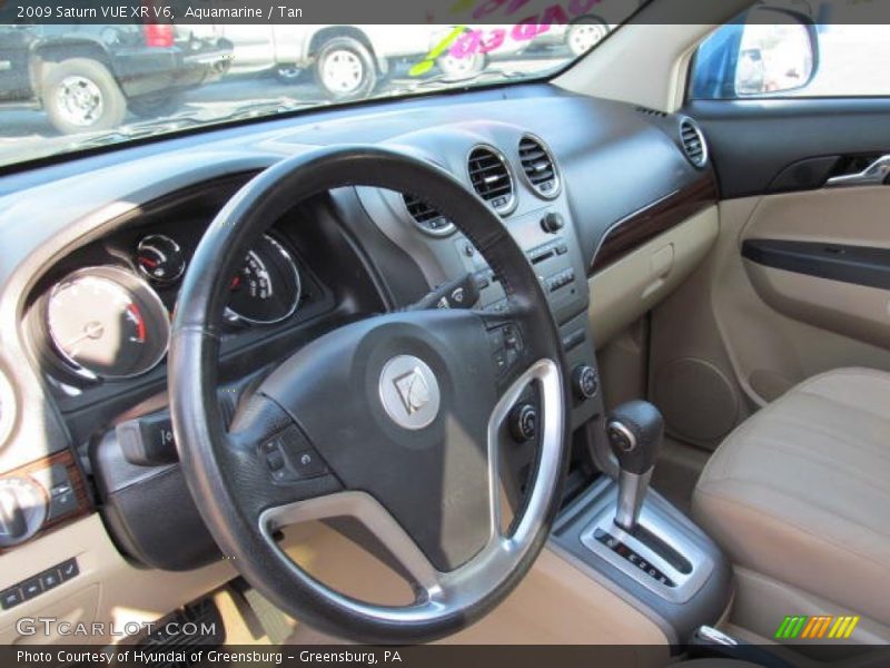 Aquamarine / Tan 2009 Saturn VUE XR V6