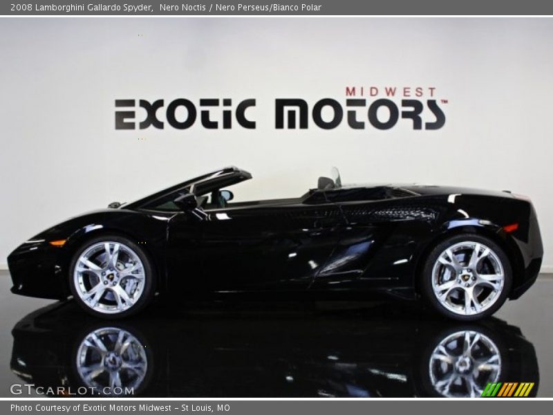 Nero Noctis / Nero Perseus/Bianco Polar 2008 Lamborghini Gallardo Spyder