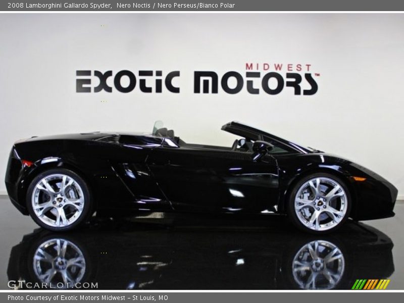 Nero Noctis / Nero Perseus/Bianco Polar 2008 Lamborghini Gallardo Spyder