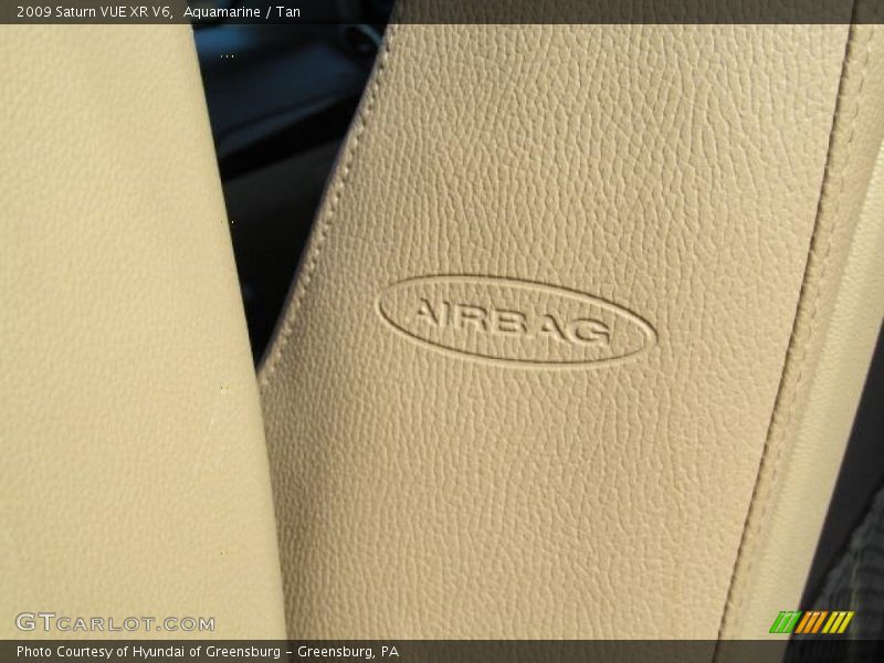 Aquamarine / Tan 2009 Saturn VUE XR V6