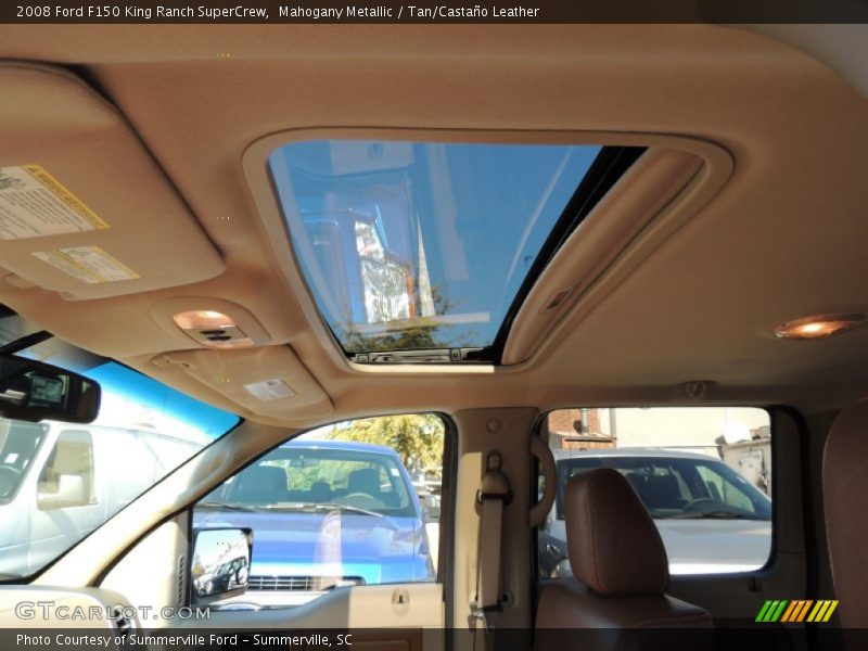 Mahogany Metallic / Tan/Castaño Leather 2008 Ford F150 King Ranch SuperCrew