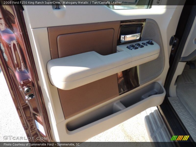 Mahogany Metallic / Tan/Castaño Leather 2008 Ford F150 King Ranch SuperCrew