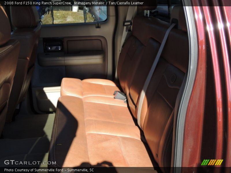 Mahogany Metallic / Tan/Castaño Leather 2008 Ford F150 King Ranch SuperCrew