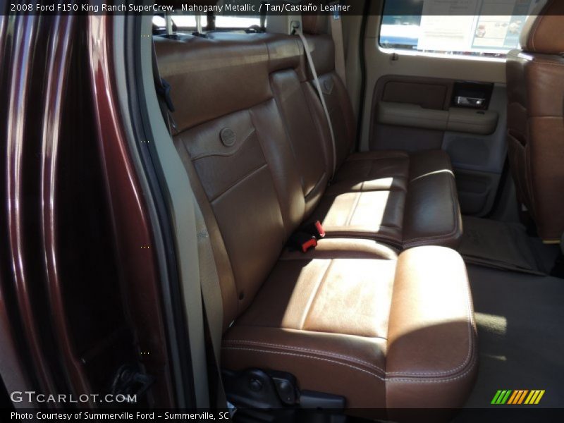 Mahogany Metallic / Tan/Castaño Leather 2008 Ford F150 King Ranch SuperCrew