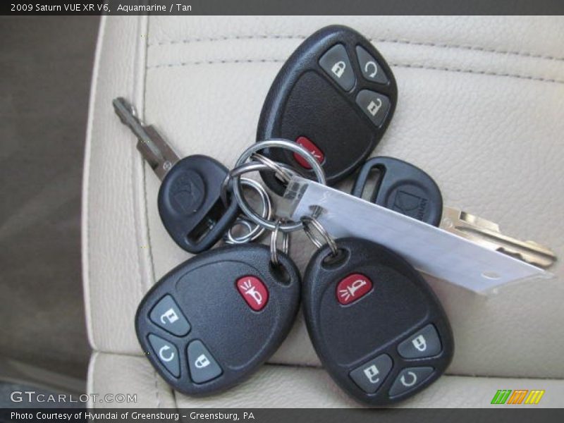 Aquamarine / Tan 2009 Saturn VUE XR V6