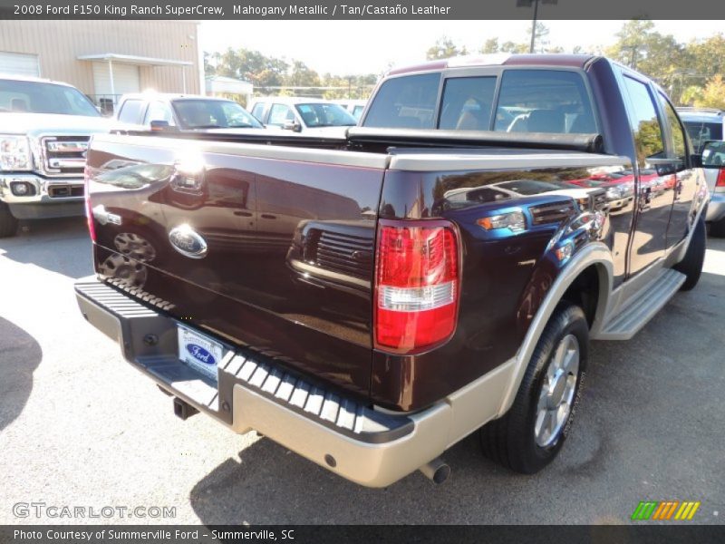 Mahogany Metallic / Tan/Castaño Leather 2008 Ford F150 King Ranch SuperCrew