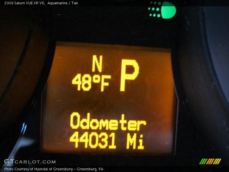 Aquamarine / Tan 2009 Saturn VUE XR V6