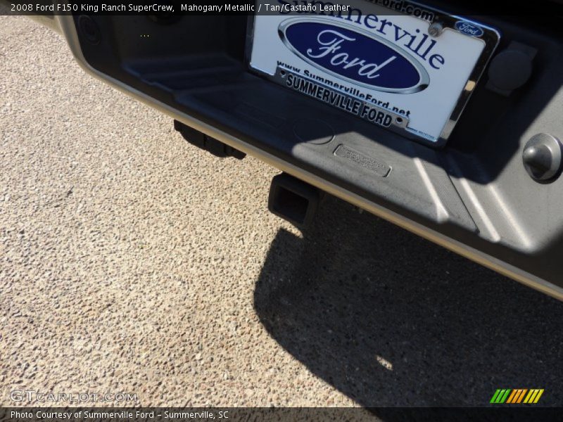 Mahogany Metallic / Tan/Castaño Leather 2008 Ford F150 King Ranch SuperCrew