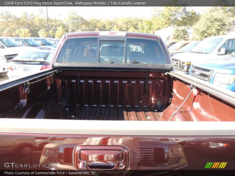 Mahogany Metallic / Tan/Castaño Leather 2008 Ford F150 King Ranch SuperCrew