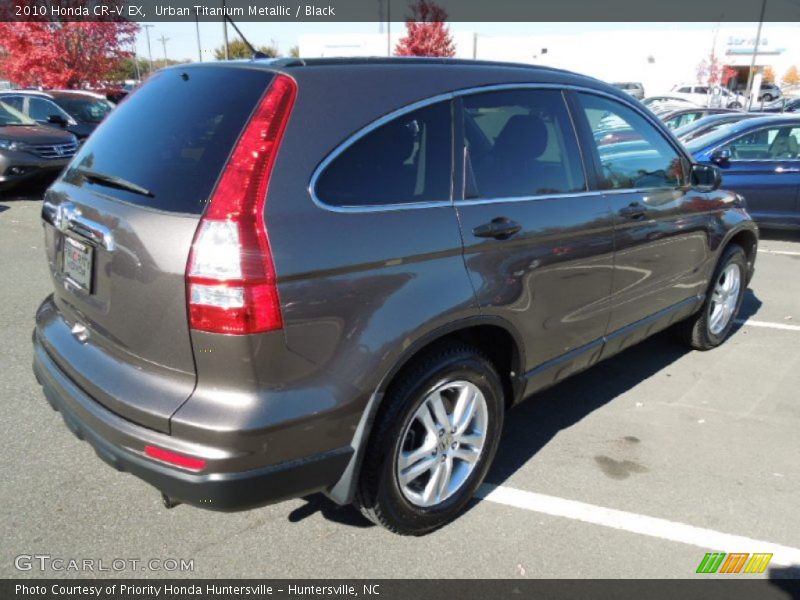 Urban Titanium Metallic / Black 2010 Honda CR-V EX