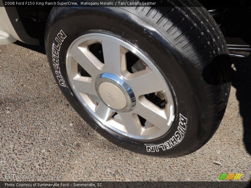 Mahogany Metallic / Tan/Castaño Leather 2008 Ford F150 King Ranch SuperCrew