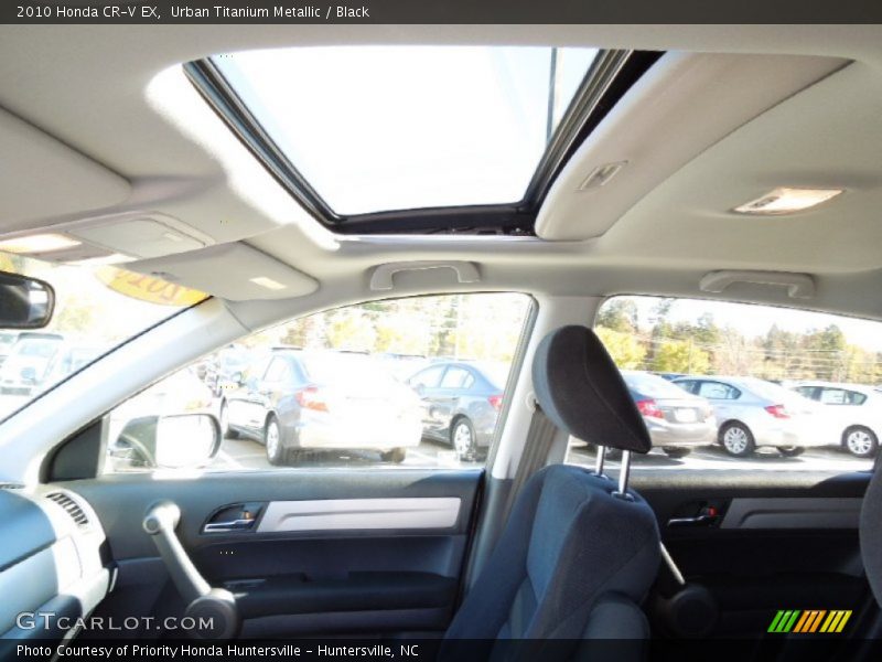 Urban Titanium Metallic / Black 2010 Honda CR-V EX