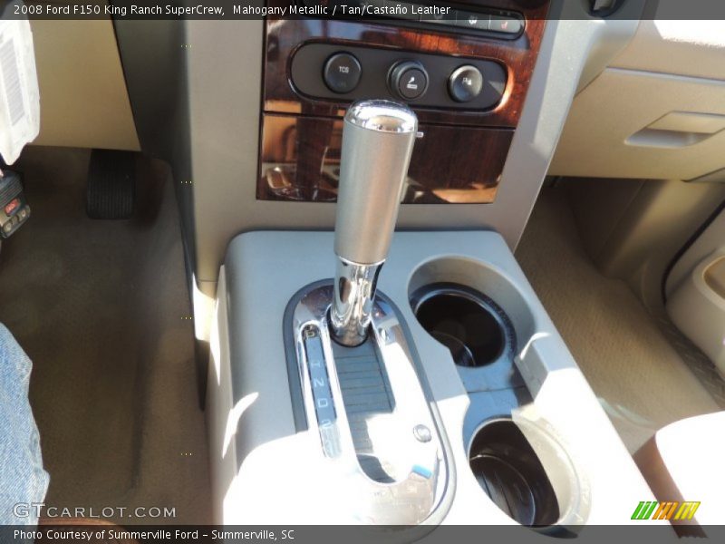 Mahogany Metallic / Tan/Castaño Leather 2008 Ford F150 King Ranch SuperCrew