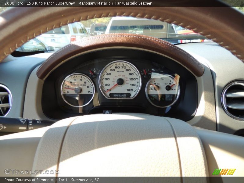 Mahogany Metallic / Tan/Castaño Leather 2008 Ford F150 King Ranch SuperCrew