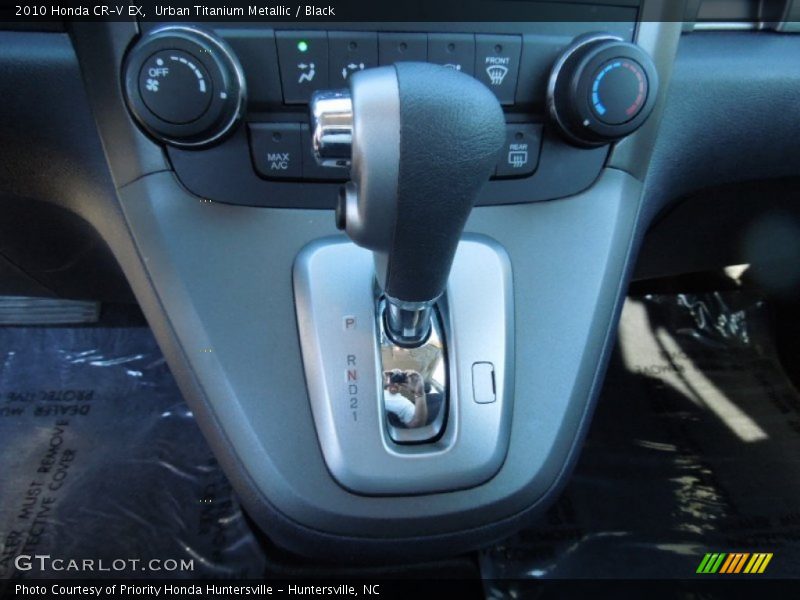 Urban Titanium Metallic / Black 2010 Honda CR-V EX
