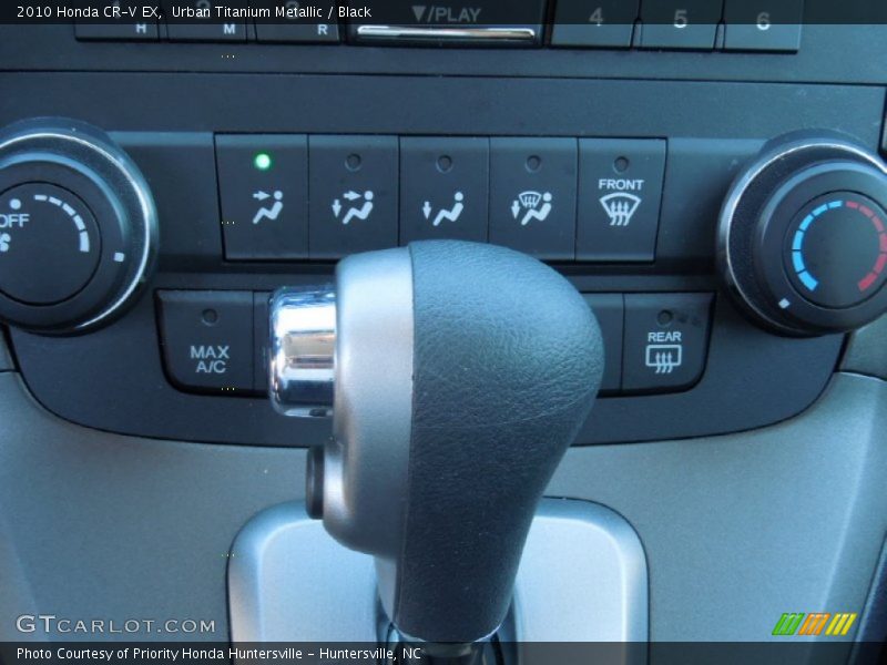 Urban Titanium Metallic / Black 2010 Honda CR-V EX