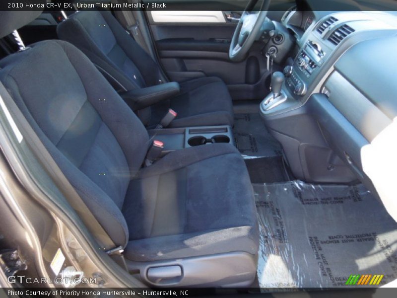 Urban Titanium Metallic / Black 2010 Honda CR-V EX