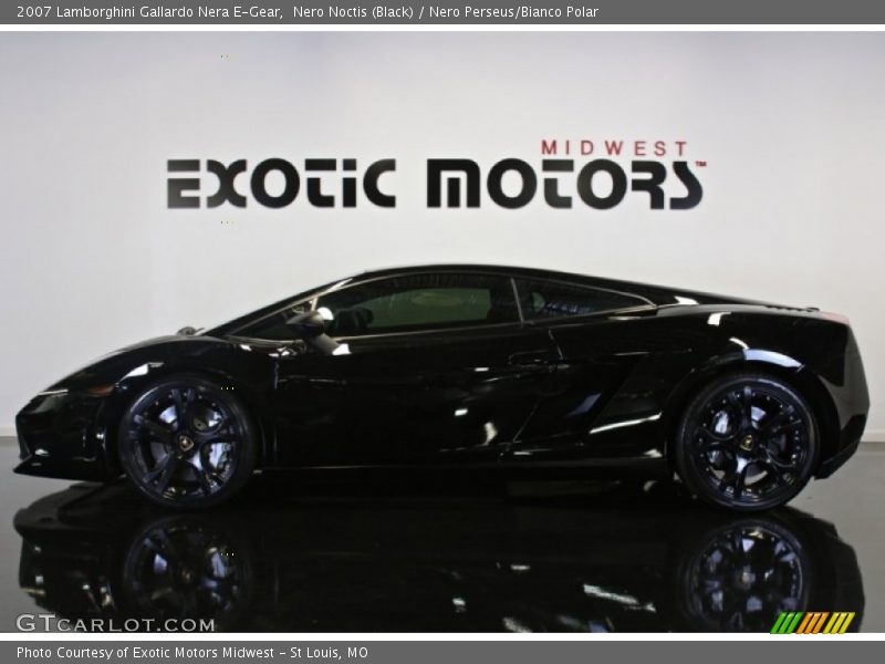 Nero Noctis (Black) / Nero Perseus/Bianco Polar 2007 Lamborghini Gallardo Nera E-Gear