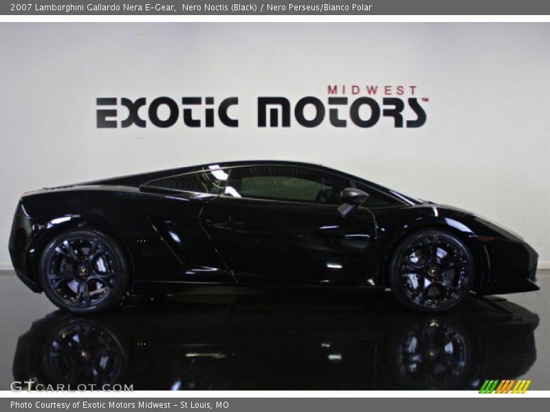 Nero Noctis (Black) / Nero Perseus/Bianco Polar 2007 Lamborghini Gallardo Nera E-Gear