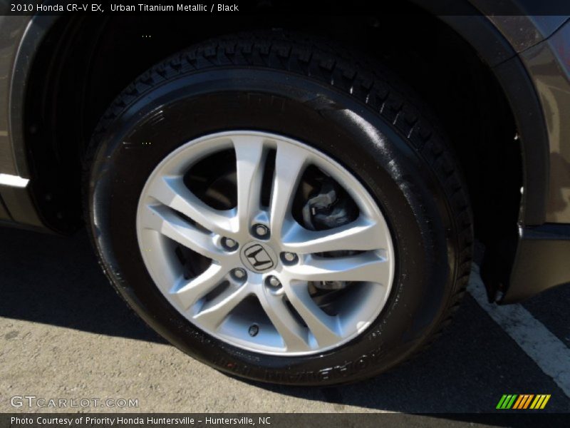 Urban Titanium Metallic / Black 2010 Honda CR-V EX