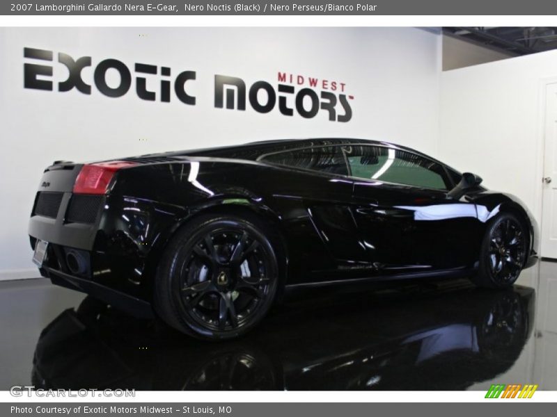 Nero Noctis (Black) / Nero Perseus/Bianco Polar 2007 Lamborghini Gallardo Nera E-Gear