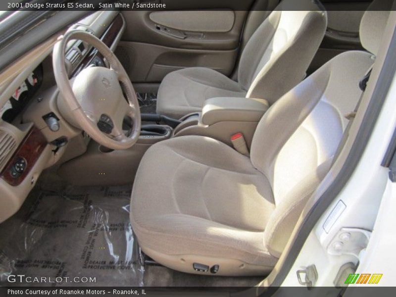 Front Seat of 2001 Stratus ES Sedan