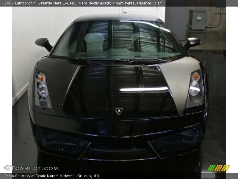 Nero Noctis (Black) / Nero Perseus/Bianco Polar 2007 Lamborghini Gallardo Nera E-Gear
