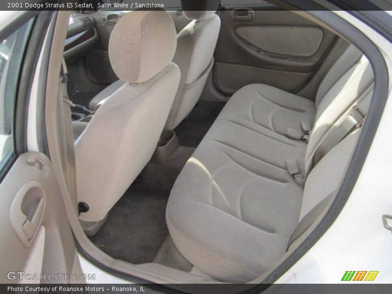 Rear Seat of 2001 Stratus ES Sedan