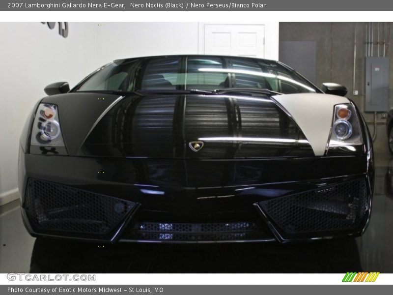 Nero Noctis (Black) / Nero Perseus/Bianco Polar 2007 Lamborghini Gallardo Nera E-Gear