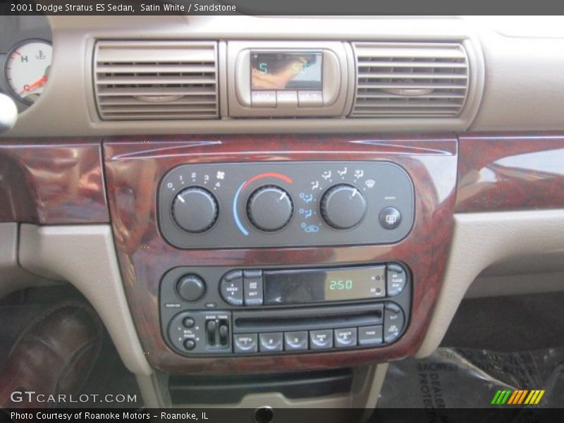 Controls of 2001 Stratus ES Sedan