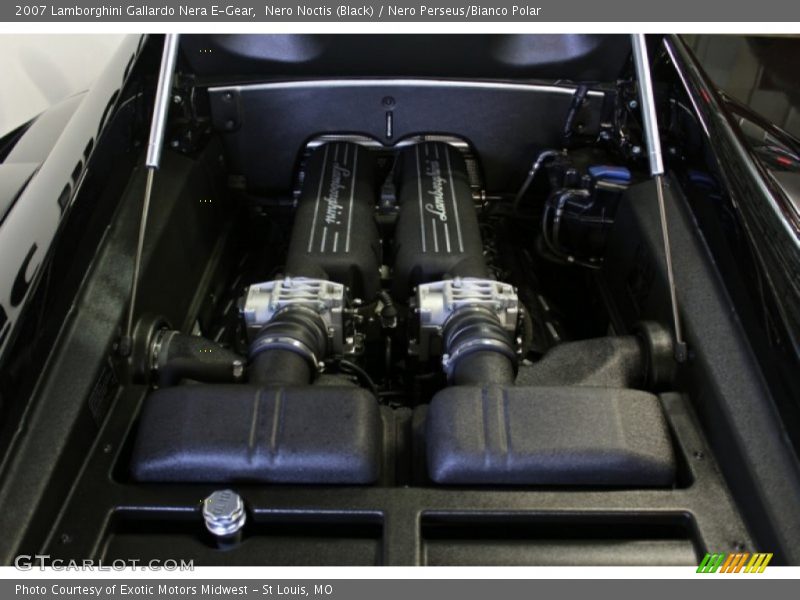  2007 Gallardo Nera E-Gear Engine - 5.0 Liter DOHC 40-Valve VVT V10