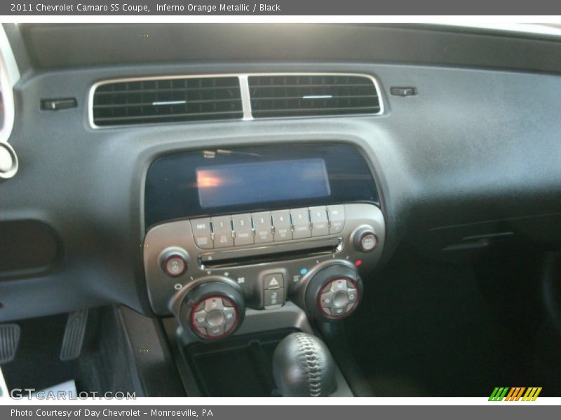 Inferno Orange Metallic / Black 2011 Chevrolet Camaro SS Coupe