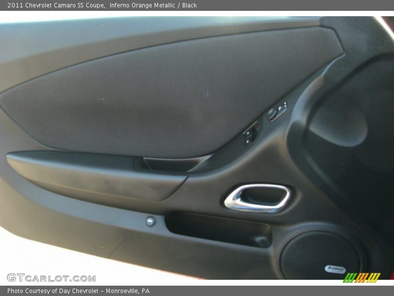 Inferno Orange Metallic / Black 2011 Chevrolet Camaro SS Coupe