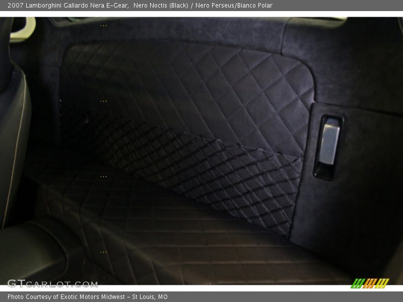 Nero Noctis (Black) / Nero Perseus/Bianco Polar 2007 Lamborghini Gallardo Nera E-Gear