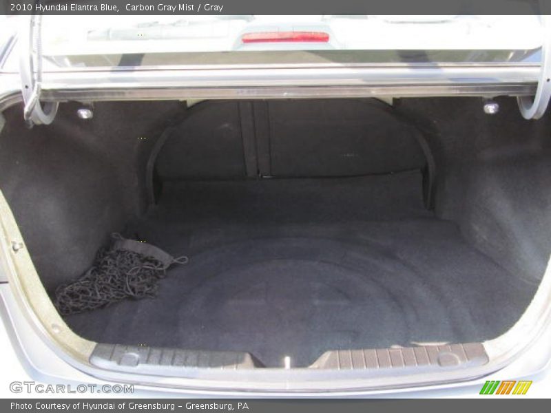 Carbon Gray Mist / Gray 2010 Hyundai Elantra Blue