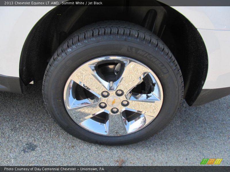 Summit White / Jet Black 2013 Chevrolet Equinox LT AWD