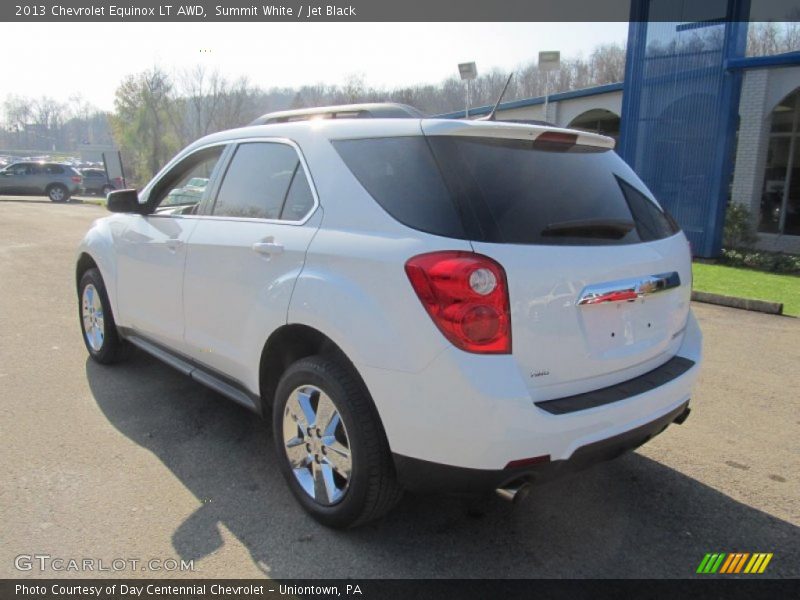 Summit White / Jet Black 2013 Chevrolet Equinox LT AWD
