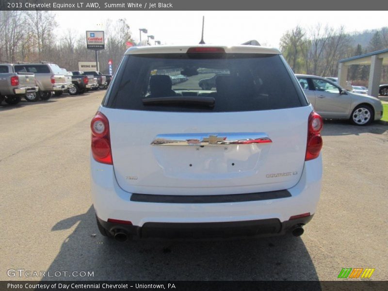 Summit White / Jet Black 2013 Chevrolet Equinox LT AWD