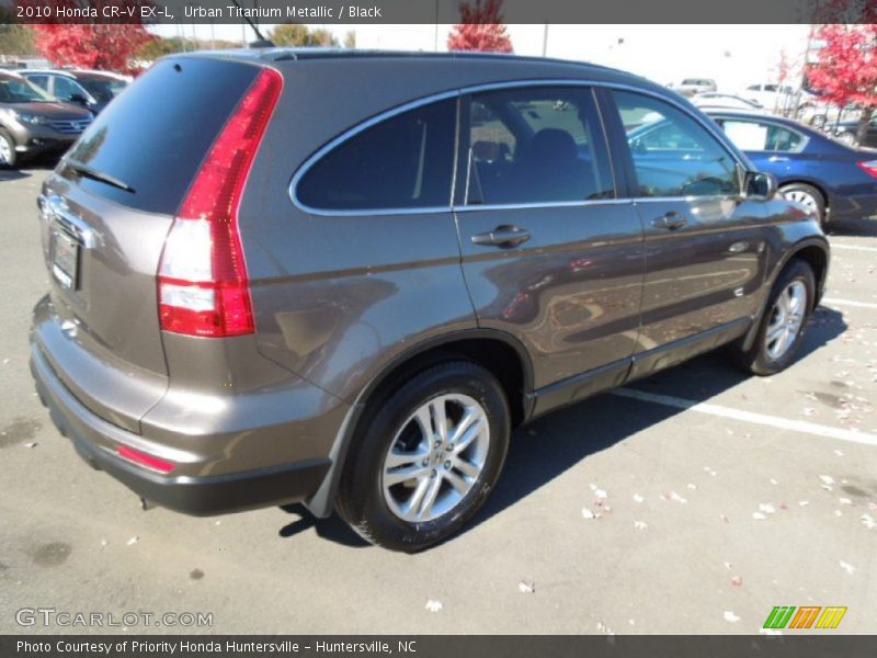 Urban Titanium Metallic / Black 2010 Honda CR-V EX-L