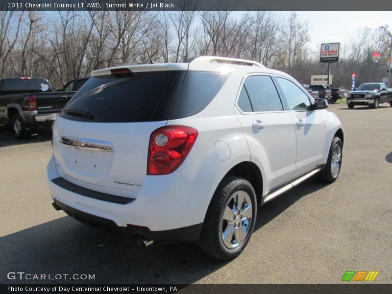 Summit White / Jet Black 2013 Chevrolet Equinox LT AWD