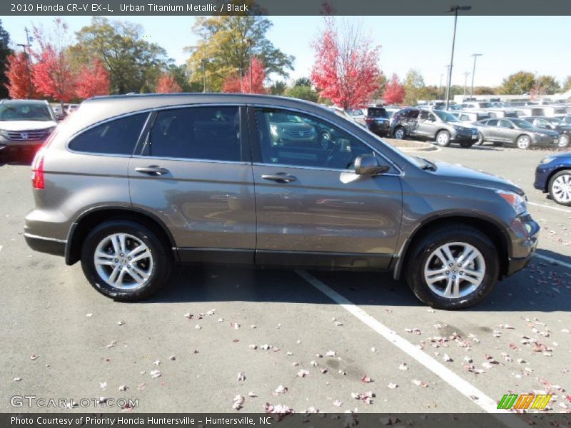 Urban Titanium Metallic / Black 2010 Honda CR-V EX-L