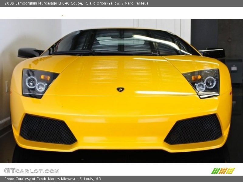 Giallo Orion (Yellow) / Nero Perseus 2009 Lamborghini Murcielago LP640 Coupe